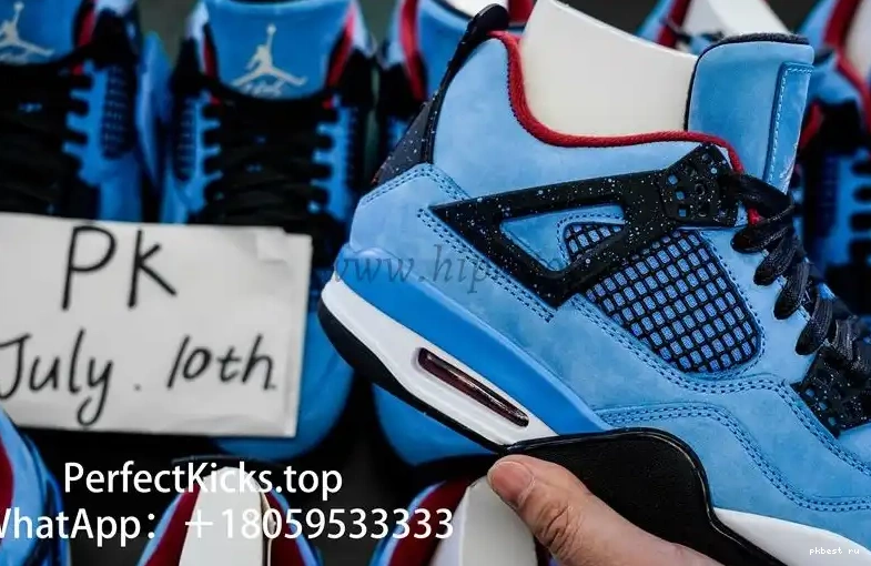 RETAIL Jordan Jack Retro TO READY SHIP Cactus MATERIALS 4 Travis PK5.0 Scott 0607
